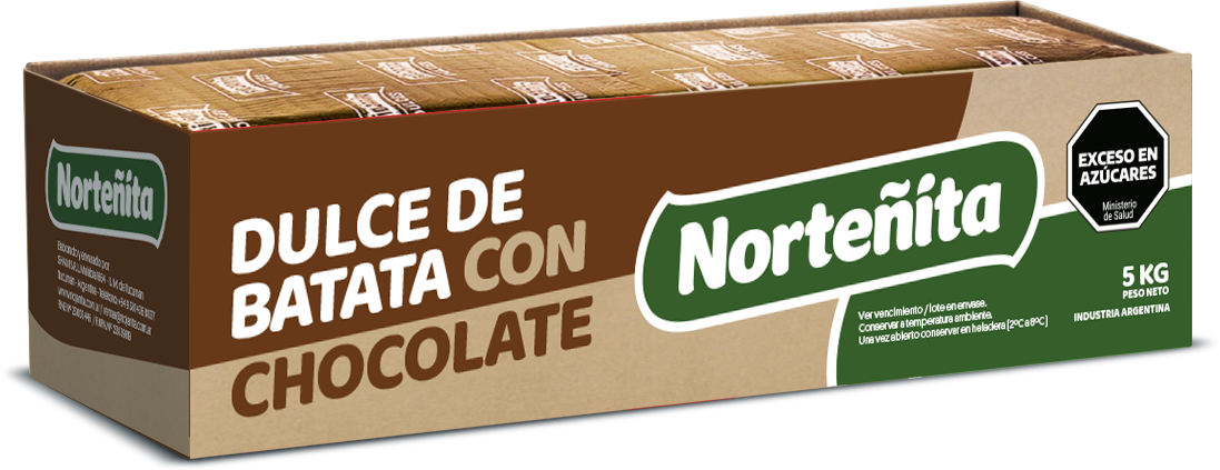 Dulce de Batata con Chocolate