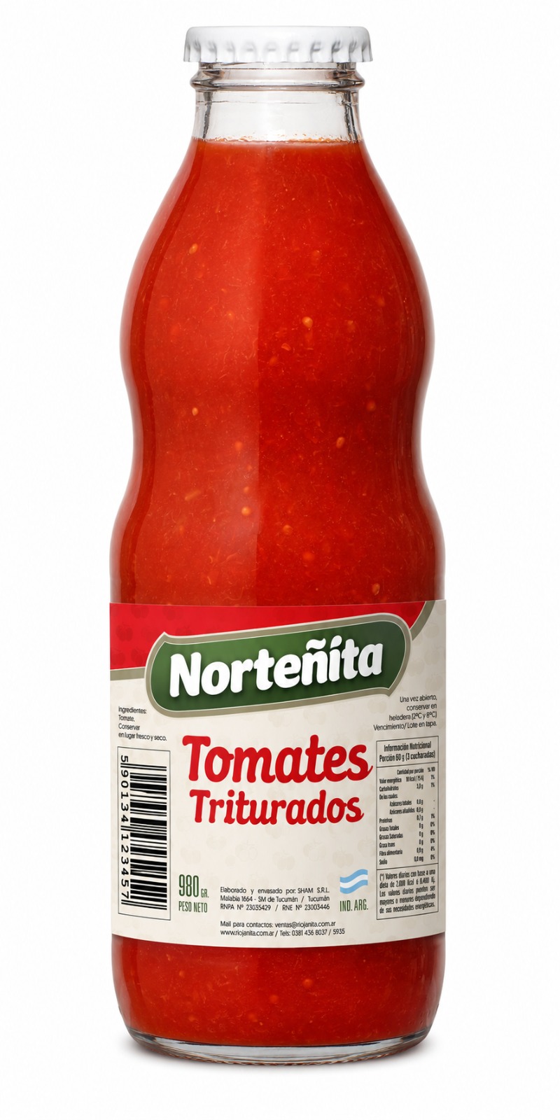 Tomates Triturados Botella