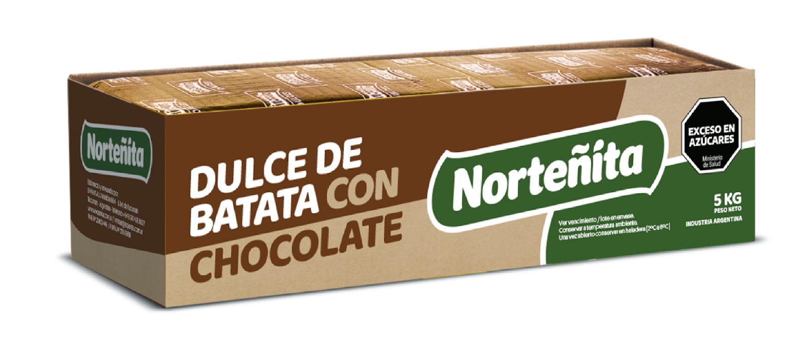 Dulce de Batata con Chocolate